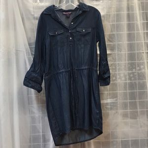 Blue mini dress for women